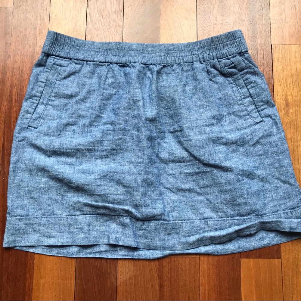 “Denim” LOFT Skirt- Size L